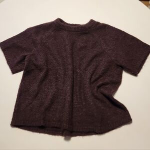 Brown Crew Neck Knit